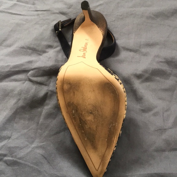 Sam Edelman snakeskin slingbacks - Picture 5 of 8